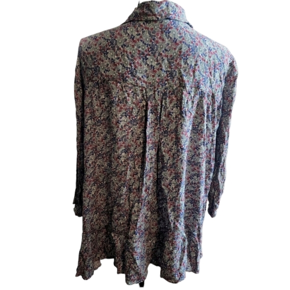 Vintage American Floral Boho Blouse - Picture 3 of 10